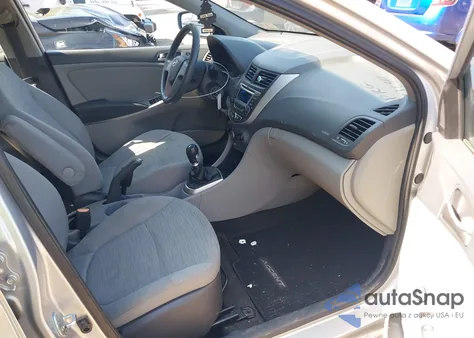 2015 Hyundai Accent Gls from USA, damaged, VIN KMHCT4AEXFU923122